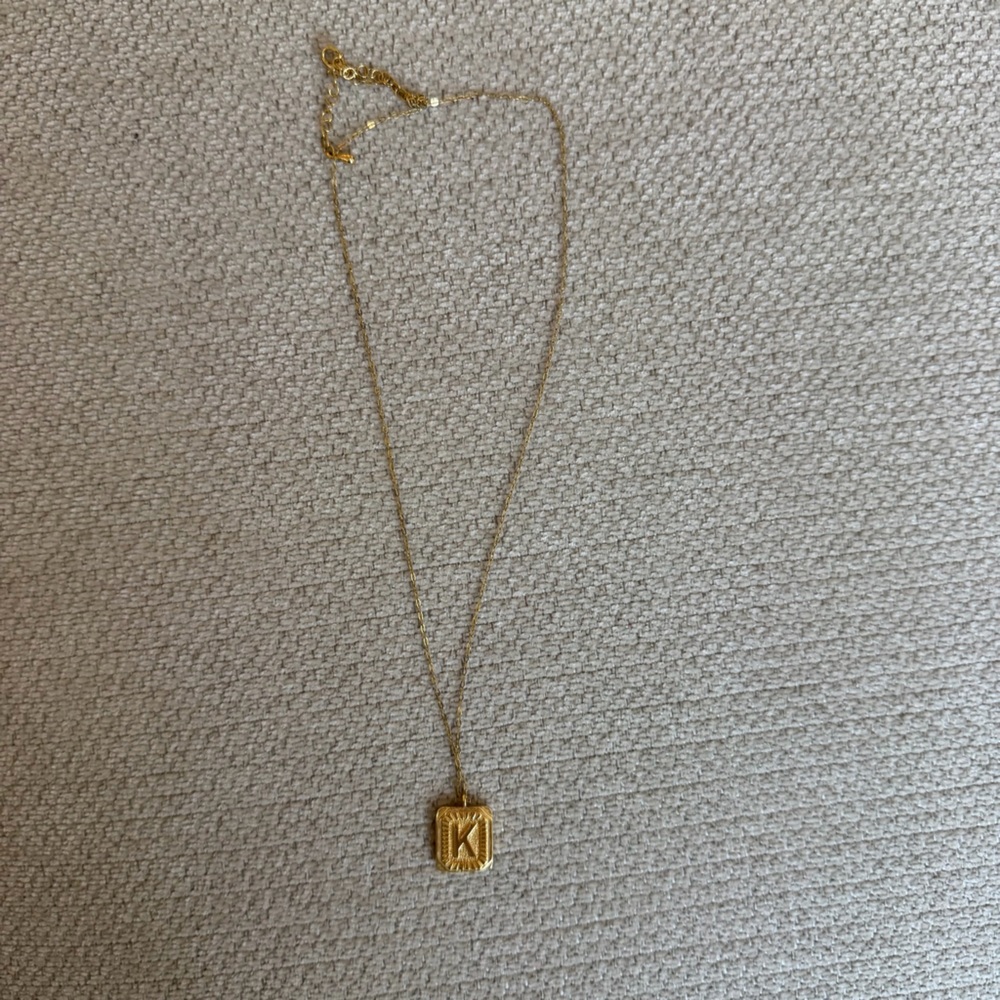 K necklace